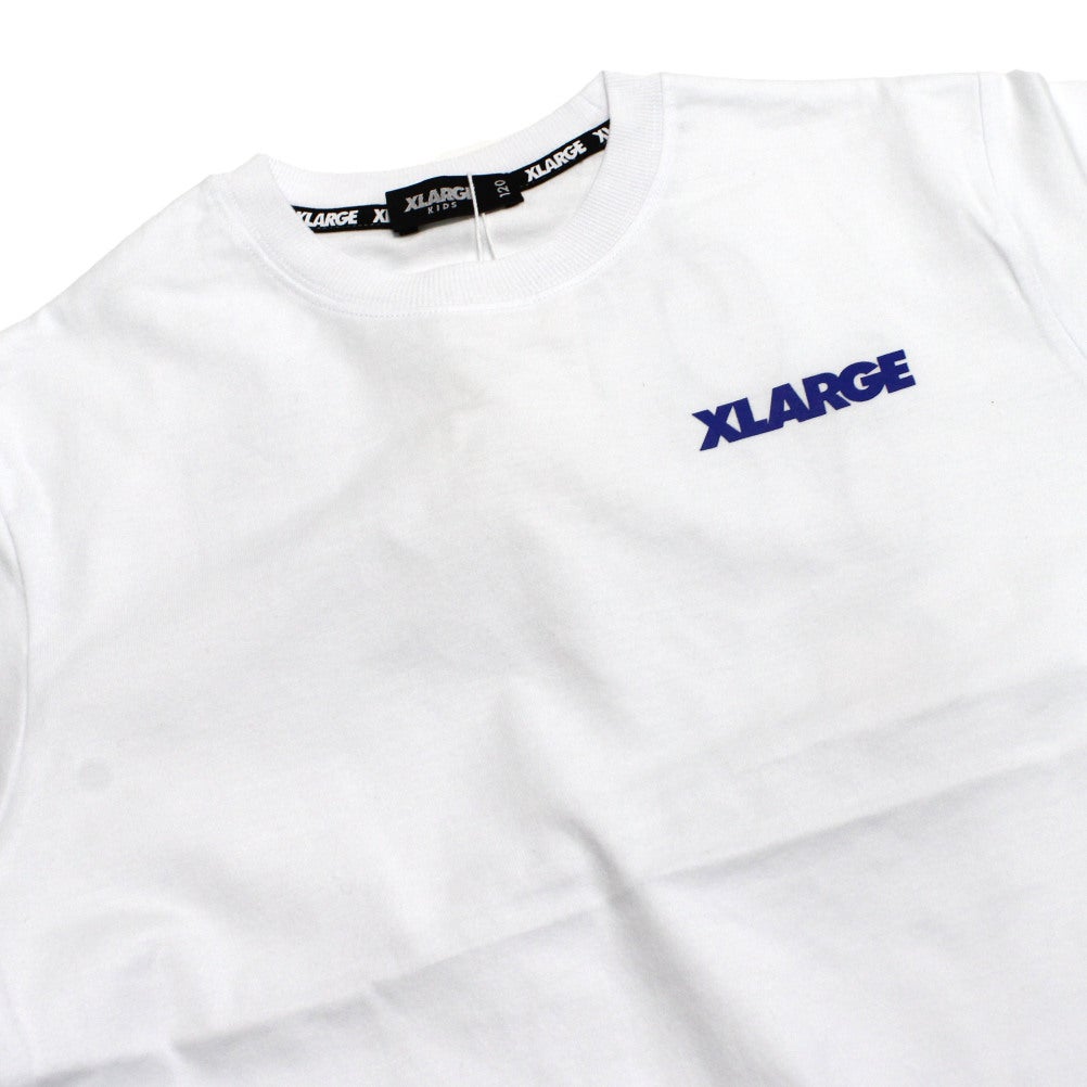 現行品　美品　バックロゴ　Tシャツ　120cm エクストララージキッズ] ファニーゴリラバックプリント半袖Tシャツ