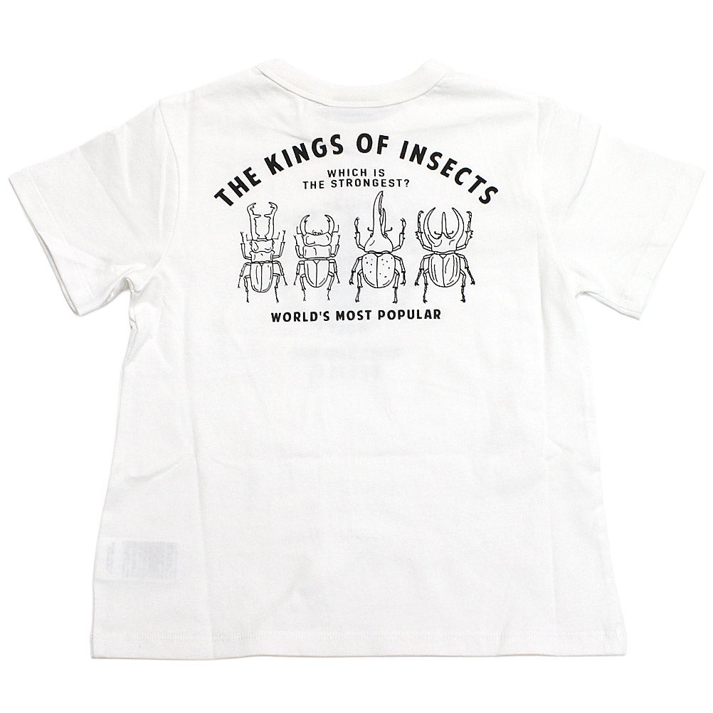 オフィシャルチーム] インセクトロゴTシャツ ホワイト ｜子供服の通販