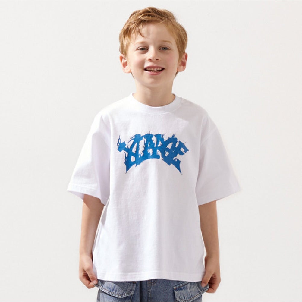 エクストララージキッズ] XLARGEロゴ半袖Tシャツ シロ(01) ｜子供服の