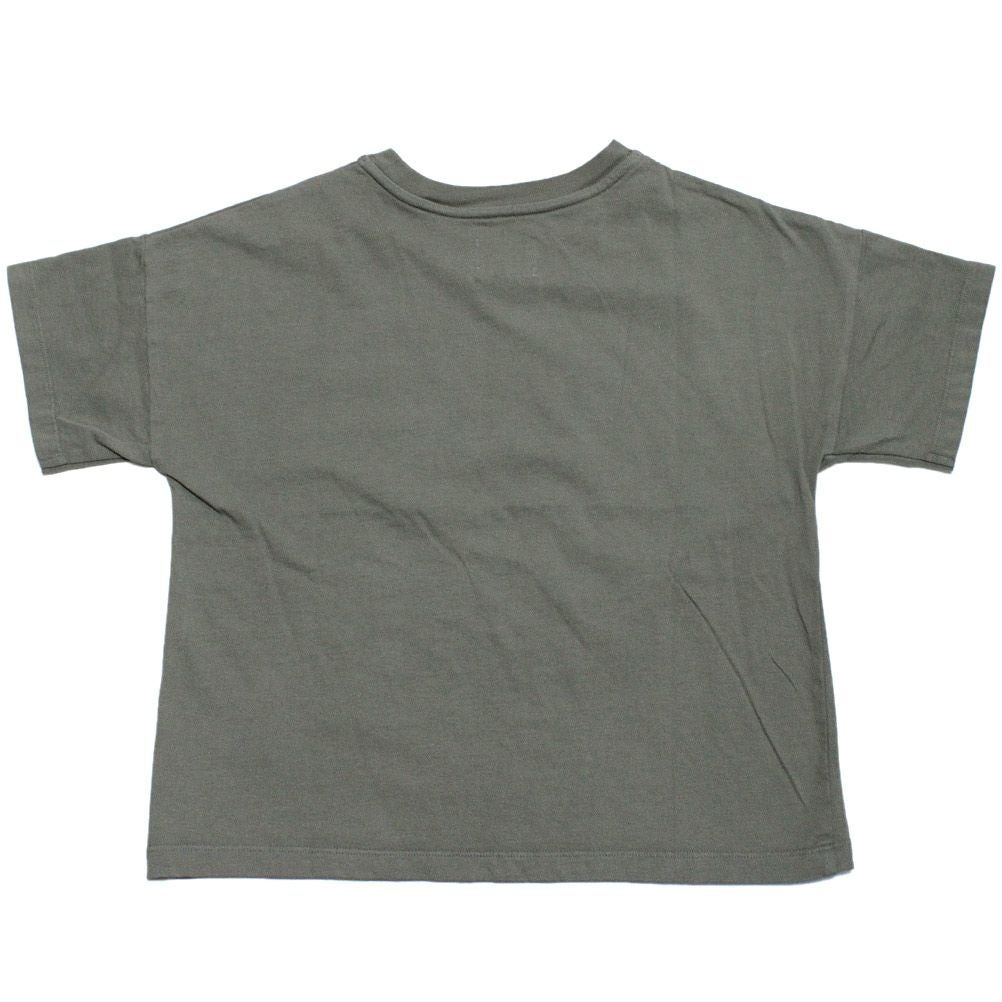 セスタヴォカーレ] キャピタルレターTシャツ グレーベージュ ｜子供服
