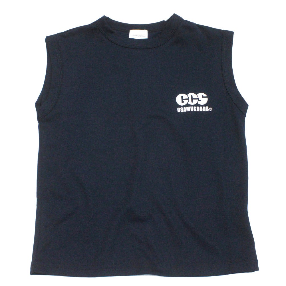 グルーヴィーカラーズ] CoolMax OSAMU GOODS ノースリーブ TEE 4NV紺
