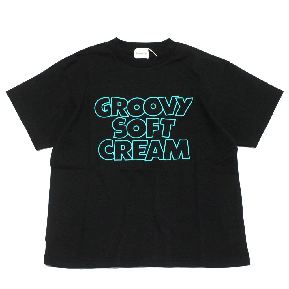 グルーヴィーカラーズ] テンジク SOFT CREAM TEE 2BK黒 ｜子供服の通販