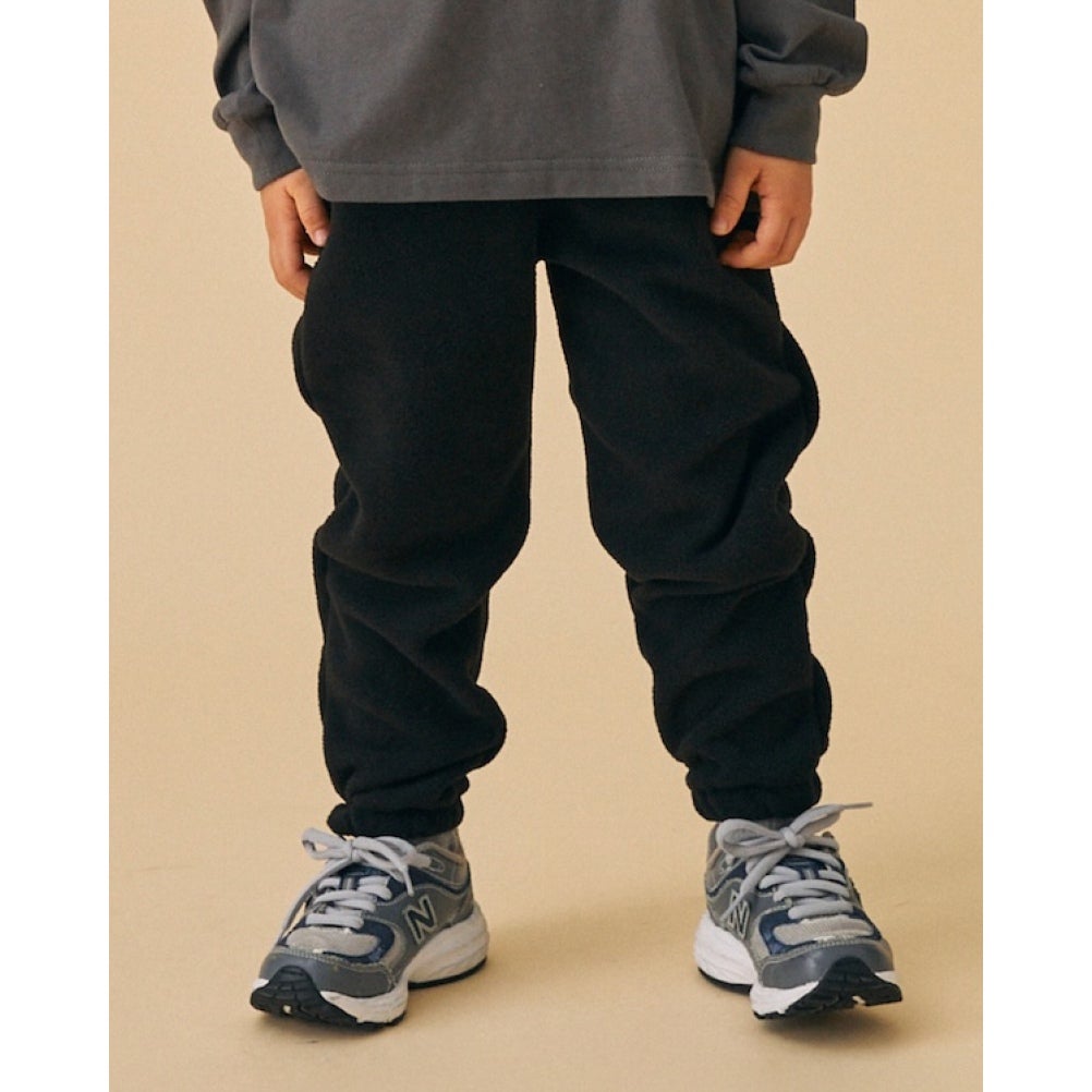 フォブ予約専用] フリースパンツ【9月入荷予定】 ブラック(BK) ｜子供