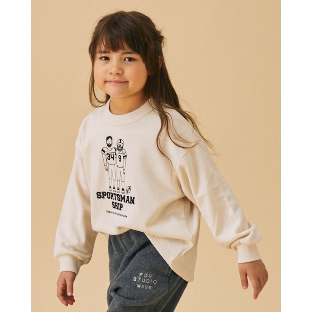 フォブ予約専用] SPORTSMAN SHIPトレーナー【9月入荷予定】 アイボリー