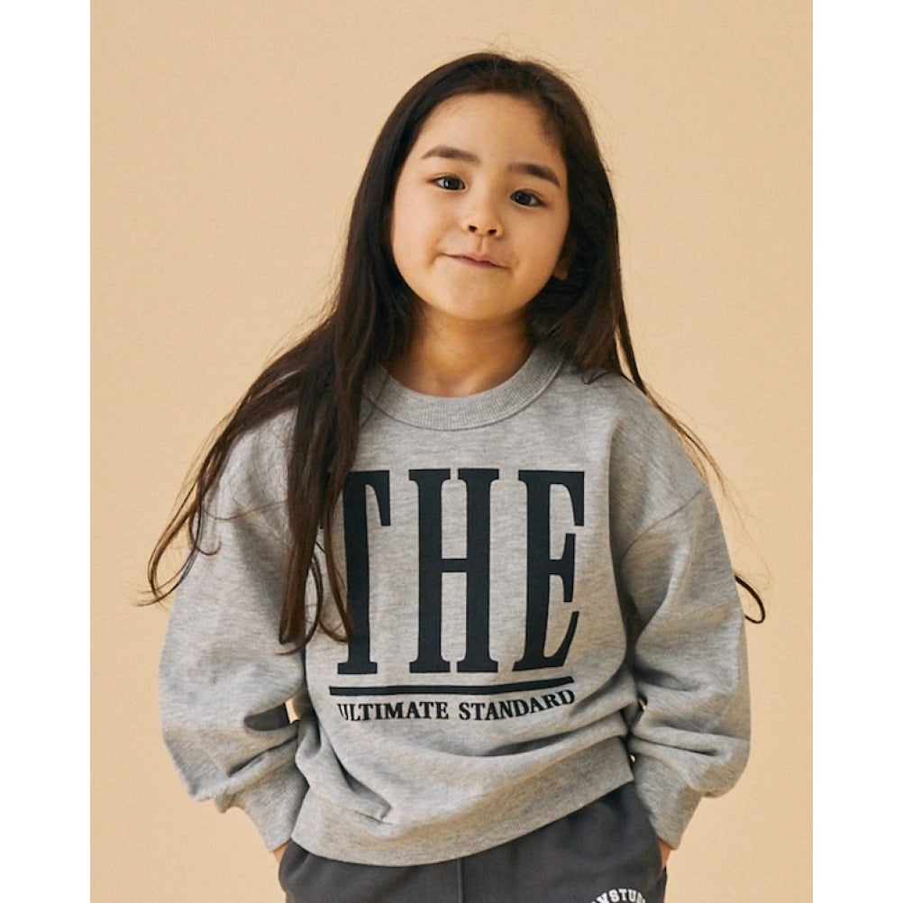 フォブ予約専用] THEトレーナー【9月入荷予定】 杢グレー(TG) ｜子供服