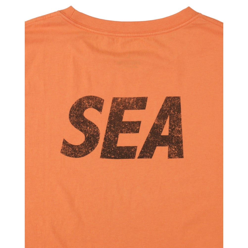 スムージー] 【SMOOTHY×WIND AND SEA】 SKATE Mens Tee オレンジ