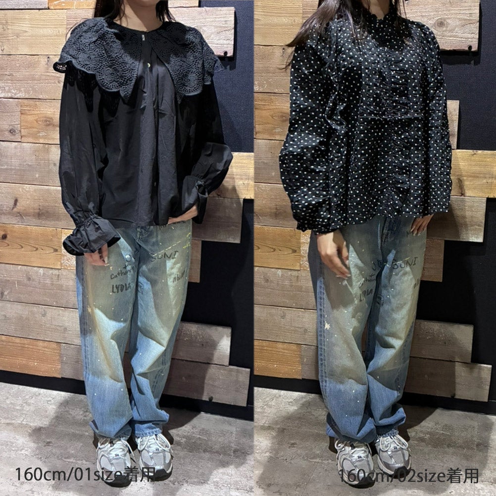 デニムアンドダンガリー] 12ozHOME MADEデニム ラクガキ LPN 44LBL淡青