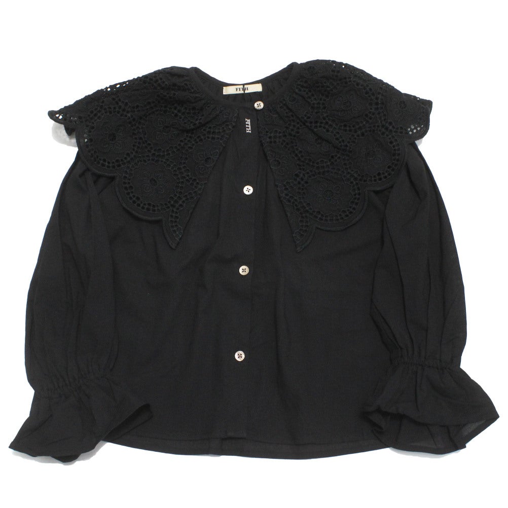 フィス] カットワーク ブラウス 2BK黒 ｜子供服の通販 サーカス