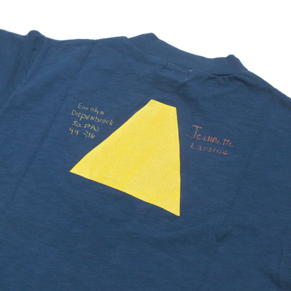 デニムアンドダンガリー] テンジク ARTS モックネック L/S TEE 4NV紺