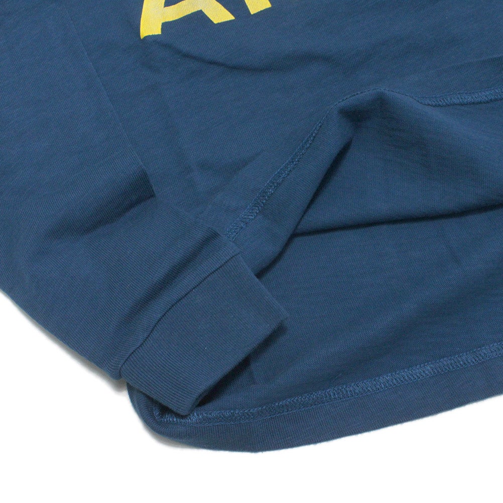 デニムアンドダンガリー] テンジク ARTS モックネック L/S TEE 4NV紺