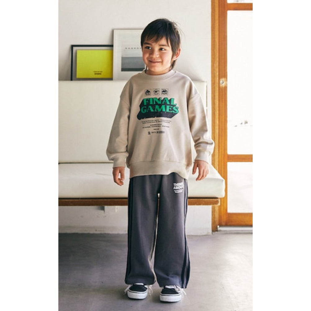 ジェネレーター] FINAL GAMESトレーナー グレージュ(GU) ｜子供服の