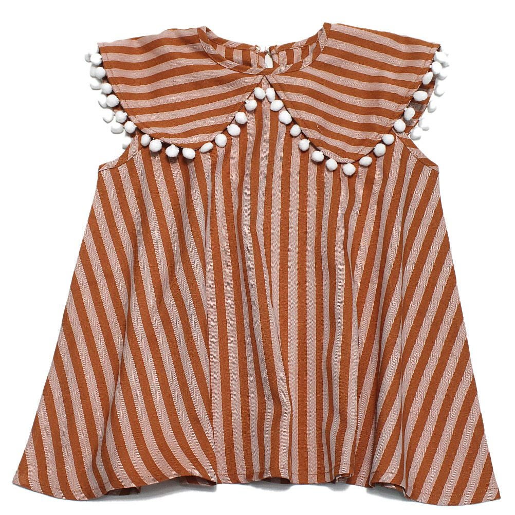 赤茶ストライプ(157)