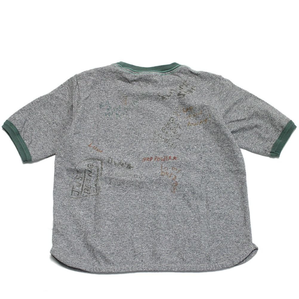 デニムダンガリー×ミッキー] ビンテージテンジク MICKEY ラクガキ TEE