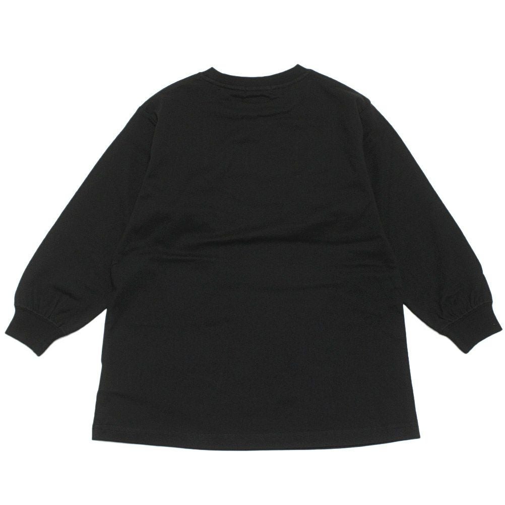 【新品未使用品】CIRCUS 長袖カットソー　LGB エックスガールステージズ] MIXロゴ長袖Tシャツ クロ(80) ｜子供服の