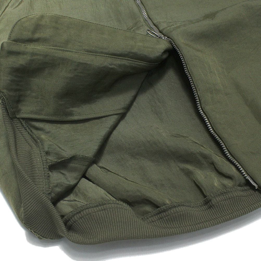 マウンテン] bright twill zip ブルゾン オリーブドラブ ｜子供服の