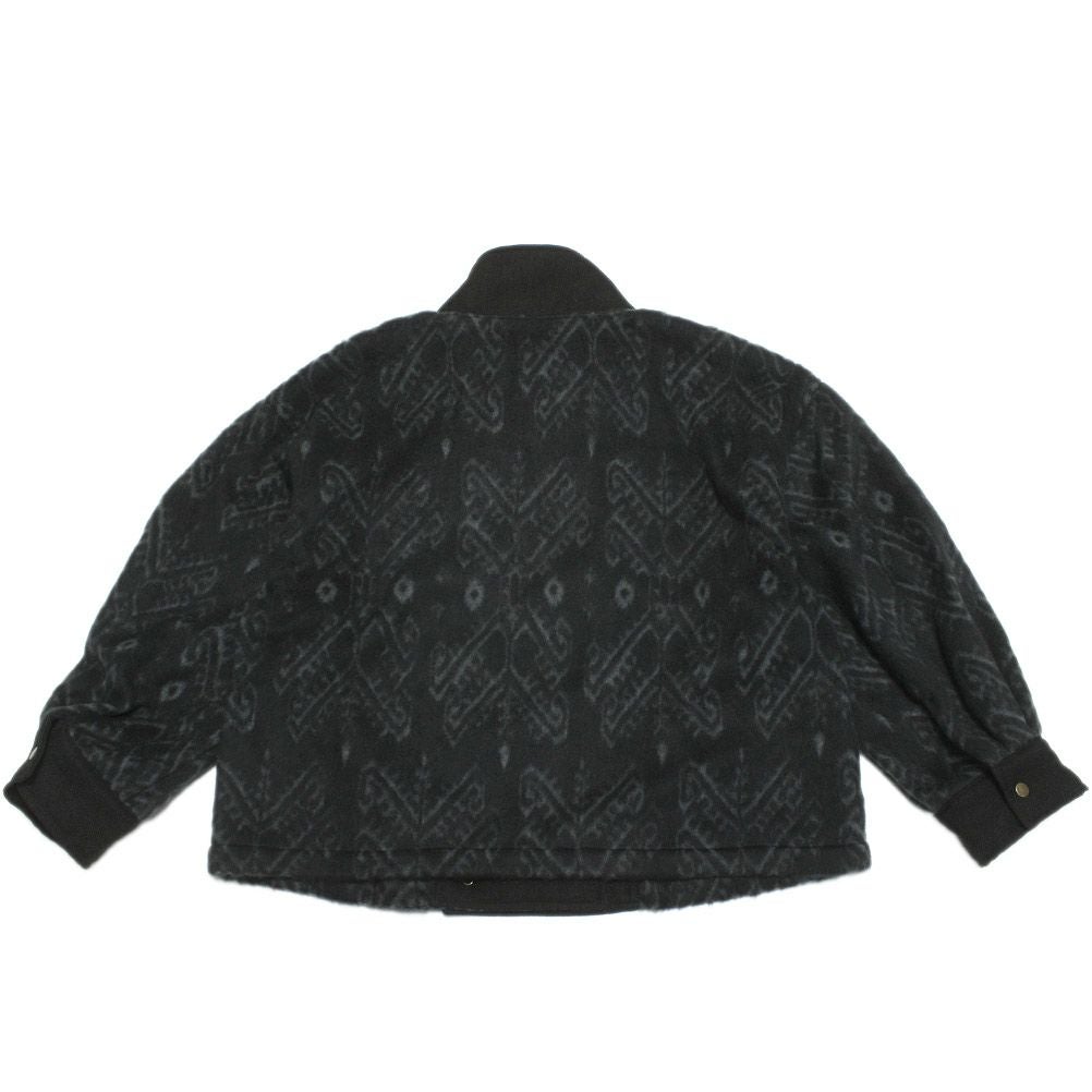 エルフィンフォルク] Snow Jacquard ジャケット ブラック ｜子供服の