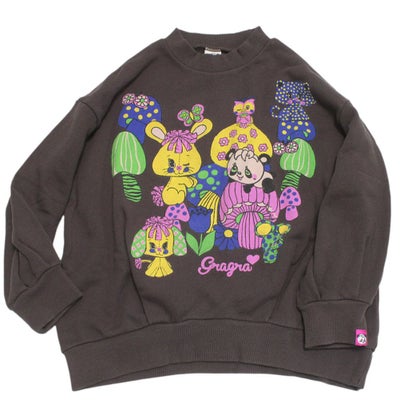 グラグラ] レトロワイドトレーナー ブラウン ｜子供服の通販 サーカス