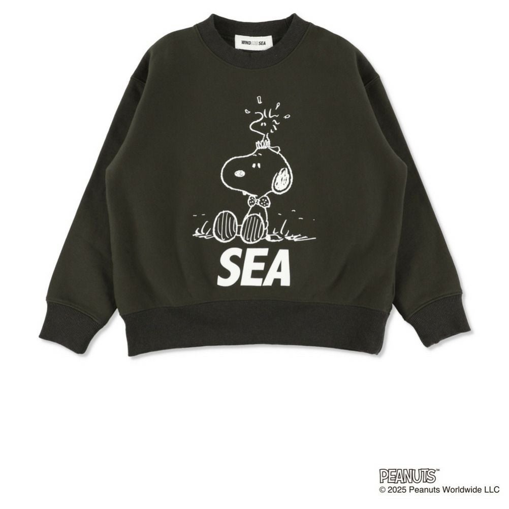 スムージー] 【SMOOTHY×WIND AND SEA】KIDS SNOOPY スウェット