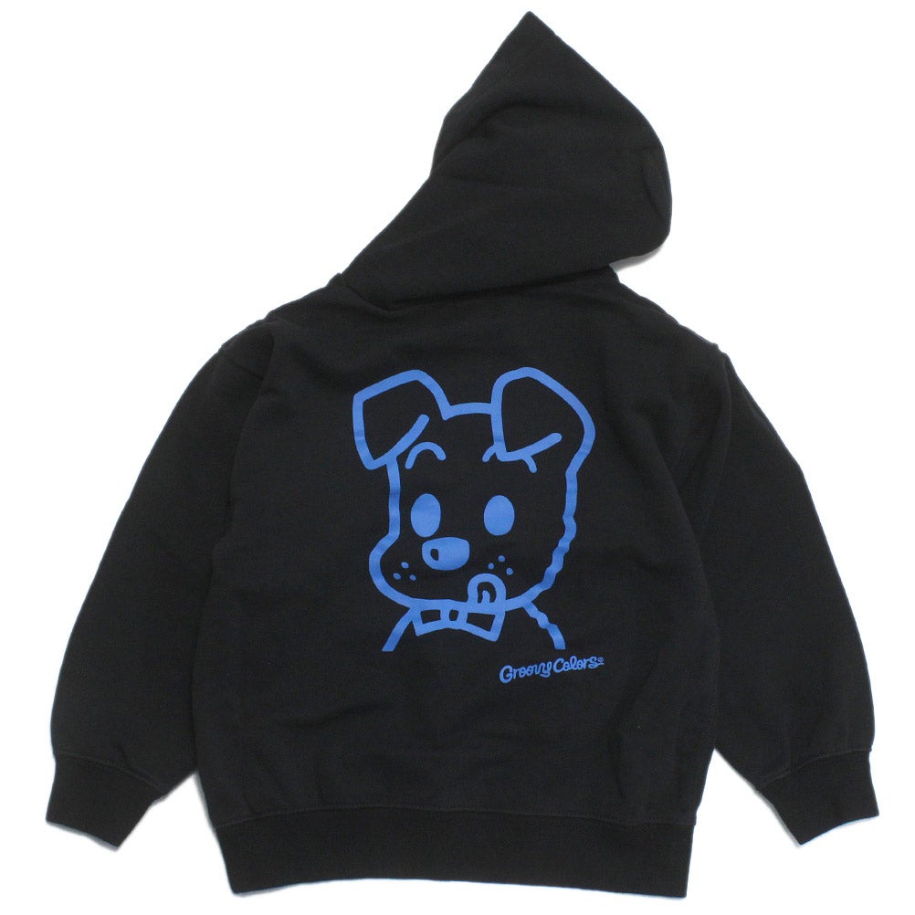 グルーヴィーカラーズ] ウラケ OSAMU GOODS パーカー 22BK黒 ｜子供服