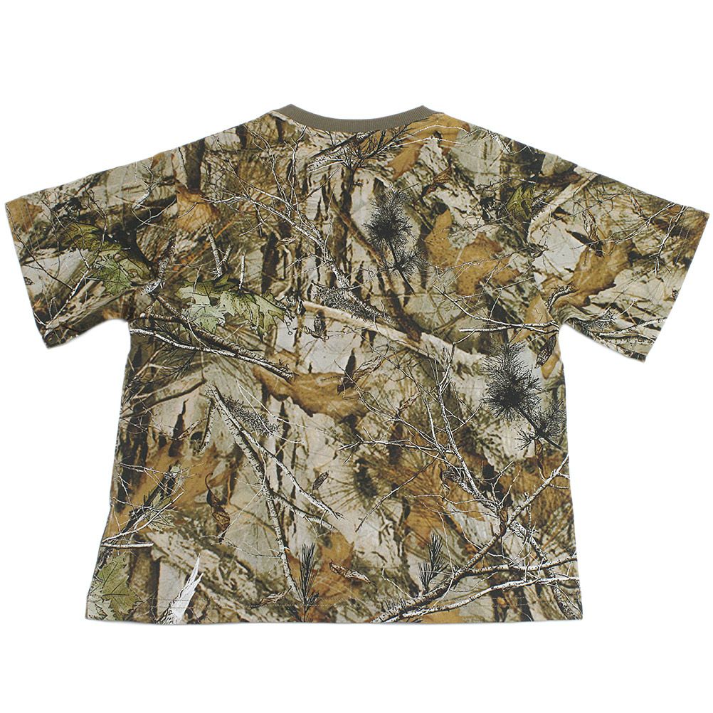 エクストララージキッズ] LAカルフォルニアロゴ半袖Tシャツ カーキ(41