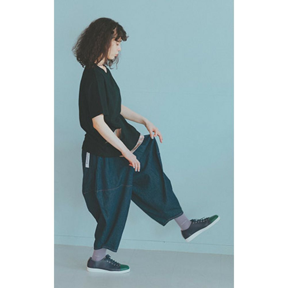 ヌヌフォルム] デニムポインテッドパンツ ワンウォッシュ ｜子供服の