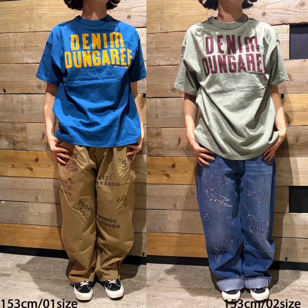 デニムアンドダンガリー] テンジク DD PENNIE TEE 3GRグレー ｜子供服