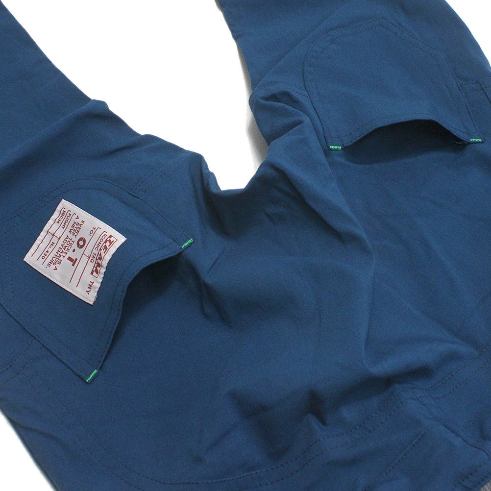 オフィシャルチーム] スーパーストレッチサルエルパンツ ネイビー