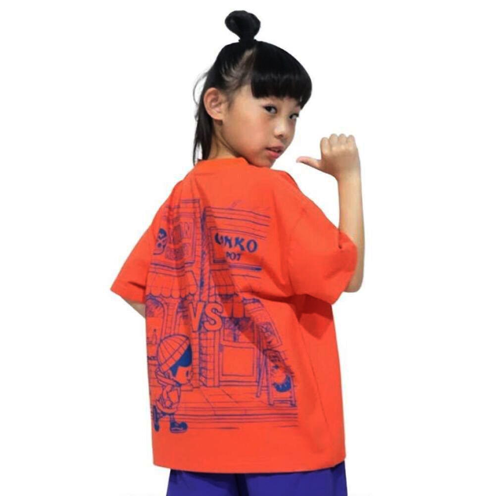 コンベックス] SUMO＆レスラー/ワイドTシャツ アカ(4) ｜子供服の通販